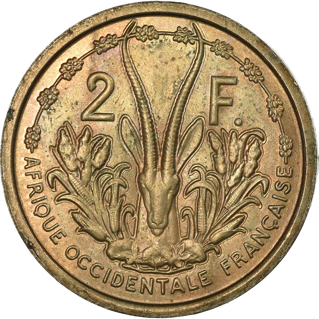 Monnaie, French West Africa, 2 Francs, 1948, Paris, ESSAI, SUP, Copper-nickel