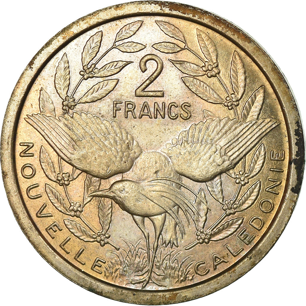 Münze, Neukaledonien, 2 Francs, 1949, Paris, ESSAI, VZ+, Nickel-Bronze, KM:E6