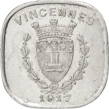 France, 20 Centimes, 1917, EF(40-45), Aluminium, Elie #10.1, 1.63