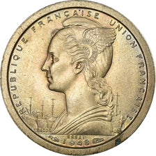 Coin, Cameroon, Franc, 1948, Paris, ESSAI, MS(63), Copper-nickel, KM:E5