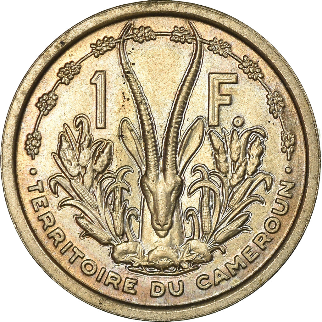 Coin, Cameroon, Franc, 1948, Paris, ESSAI, MS(63), Copper-nickel, KM:E5