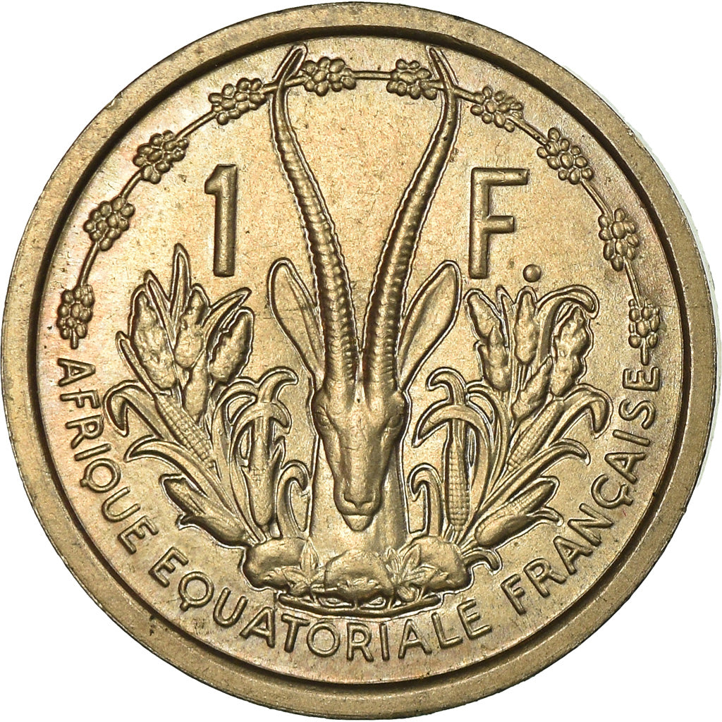 Coin, French Equatorial Africa, Franc, 1948, Paris, ESSAI, AU(55-58)