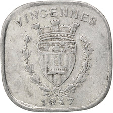 Vincennes, Union Commerciale et Industrielle, 20 Centimes 1917, Elie 10.1