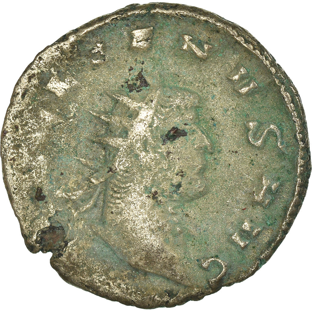 Moeda, Gallienus, Antoninianus, 263-264, Milan, VF(30-35), Lingote, RIC:495