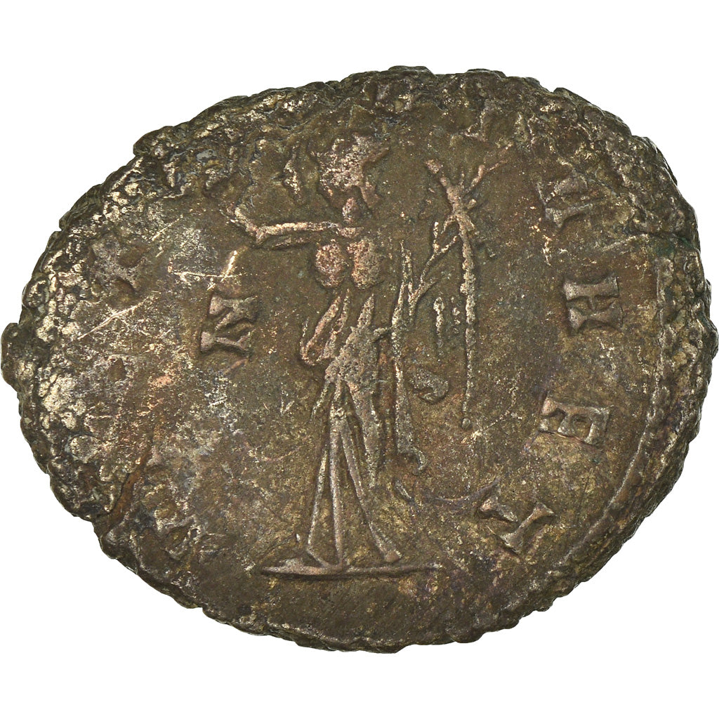 Moeda, Gallienus, Antoninianus, 265-267, Roma, VF(30-35), Lingote, RIC:297