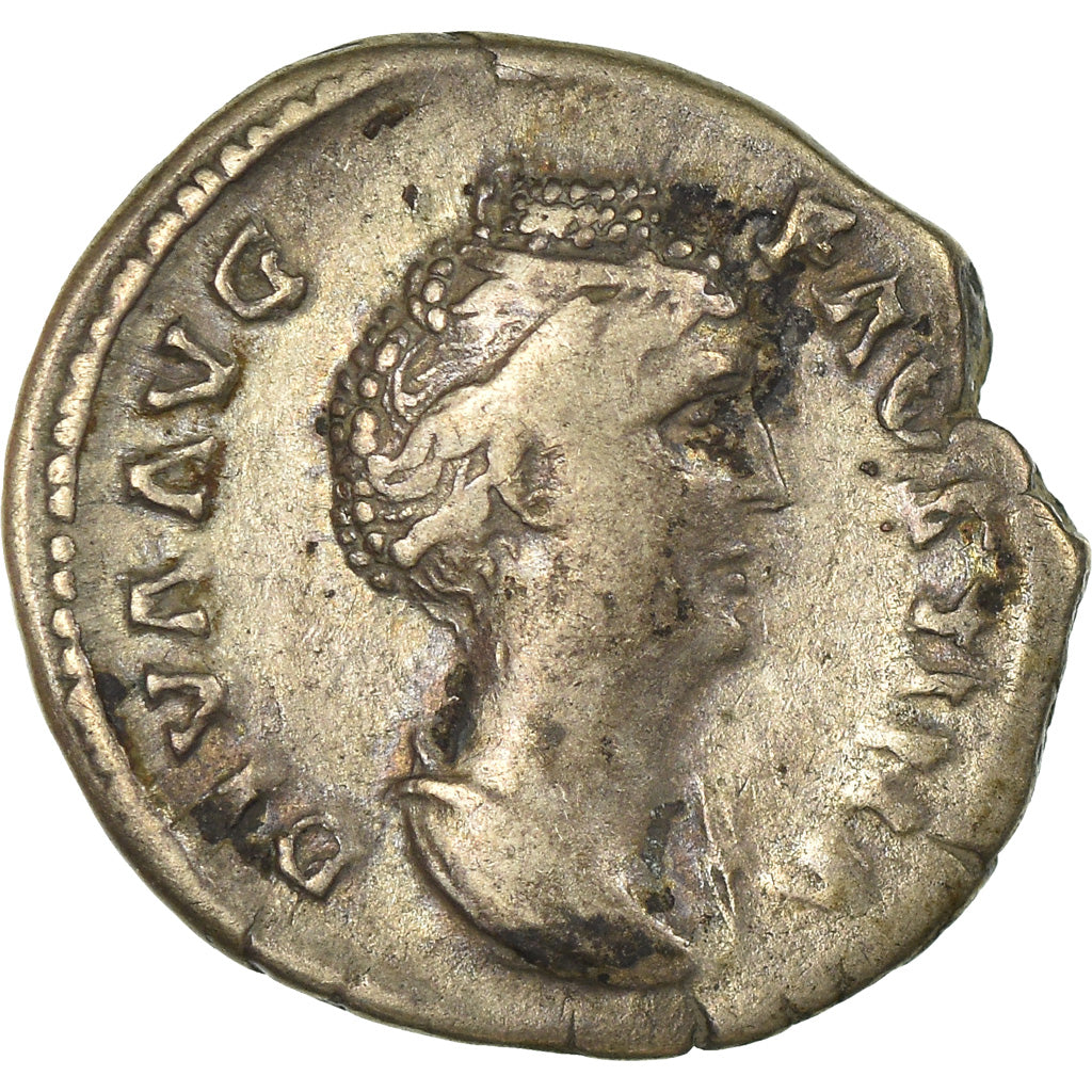 Coin, Faustina I, Denarius, 145, Roma, VF(30-35), Silver, RIC:394a