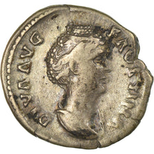 Coin, Faustina I, Denarius, 145, Roma, VF(30-35), Silver, RIC:394a