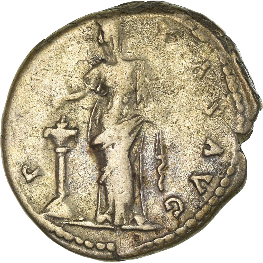 Coin, Faustina I, Denarius, 145, Roma, VF(30-35), Silver, RIC:394a