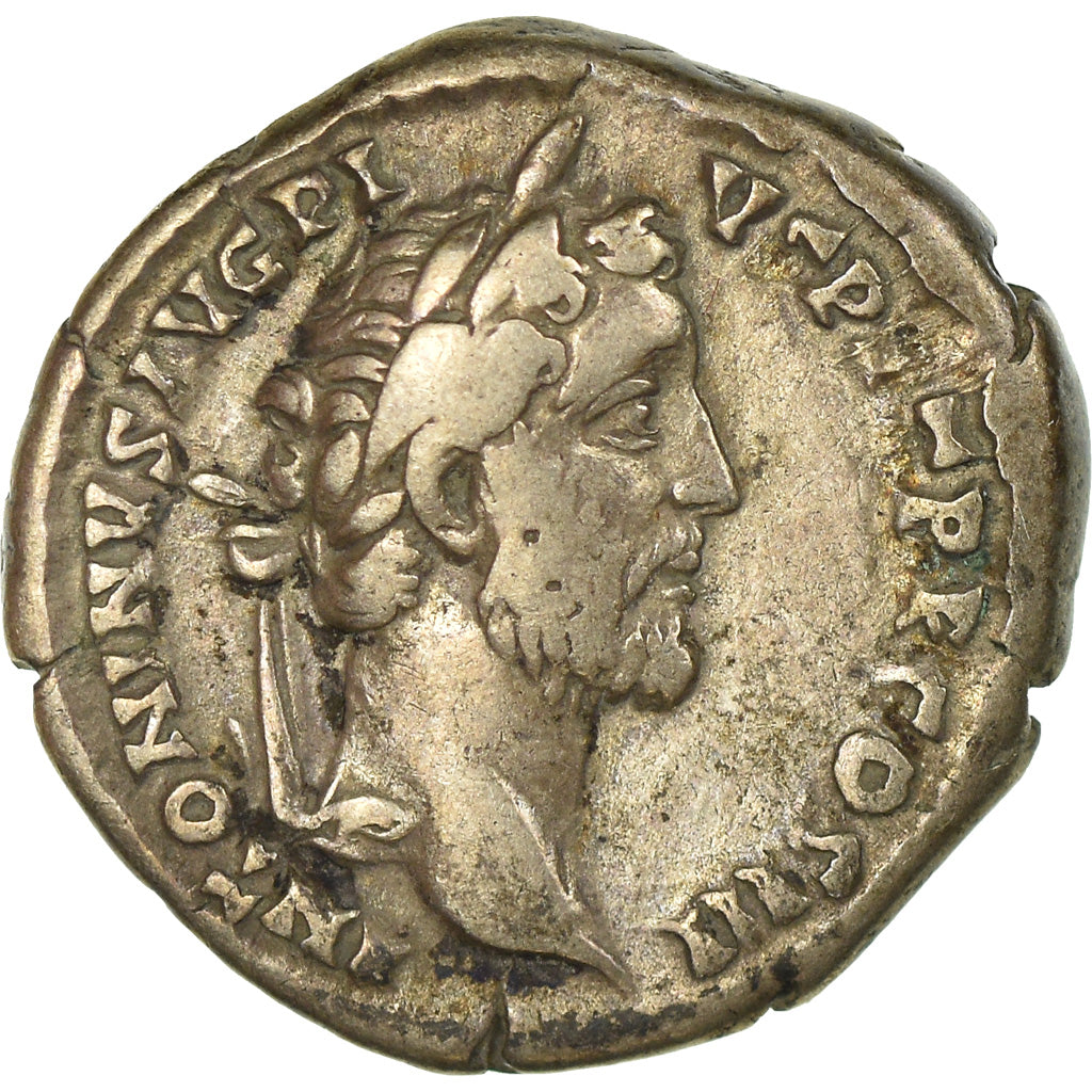 Coin, Antoninus Pius, Denarius, 144, Roma, EF(40-45), Silver, RIC:62a