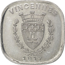 France, 20 Centimes, 1917, AU(55-58), Aluminium, Elie #10.1, 1.65