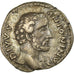 Coin, Antoninus Pius, Denarius, 161, Roma, AU(50-53), Silver, RIC:431