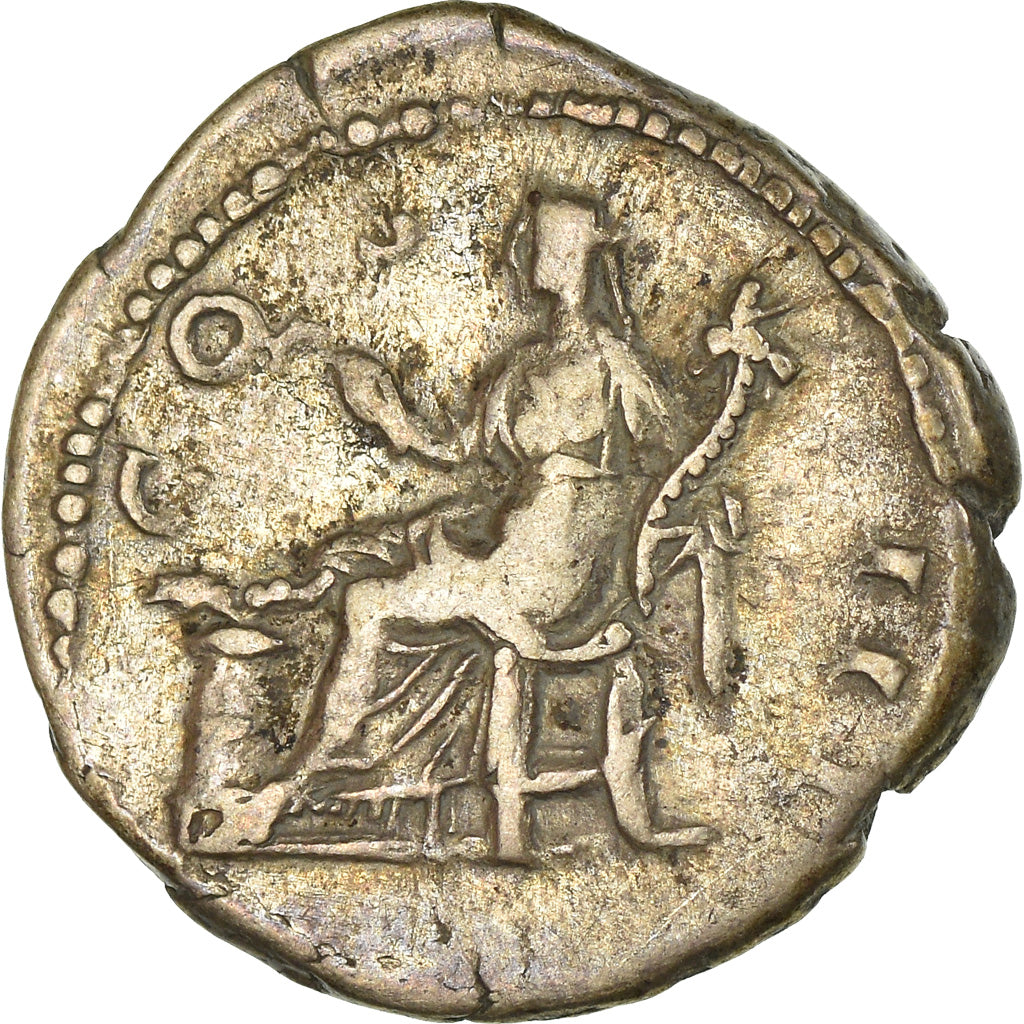 Coin, Hadrian, Denarius, 125-128, Rome, EF(40-45), Silver, RIC:173