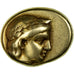Moeda, Lesbos, Hekte, c. 350 BC, Mytilene, EF(40-45), Eletro