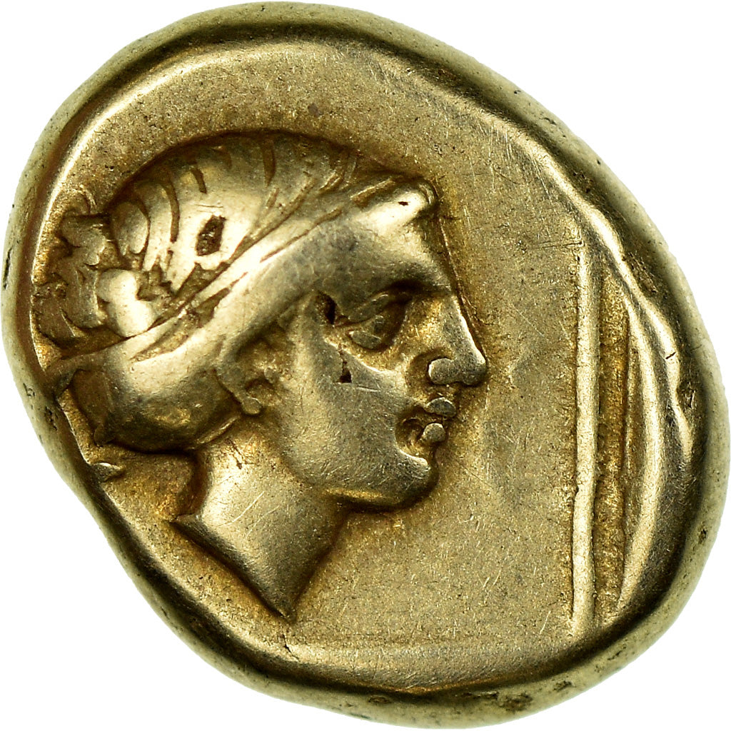 Münze, Lesbos, Hekte, c. 350 BC, Mytilene, SS, Electrum
