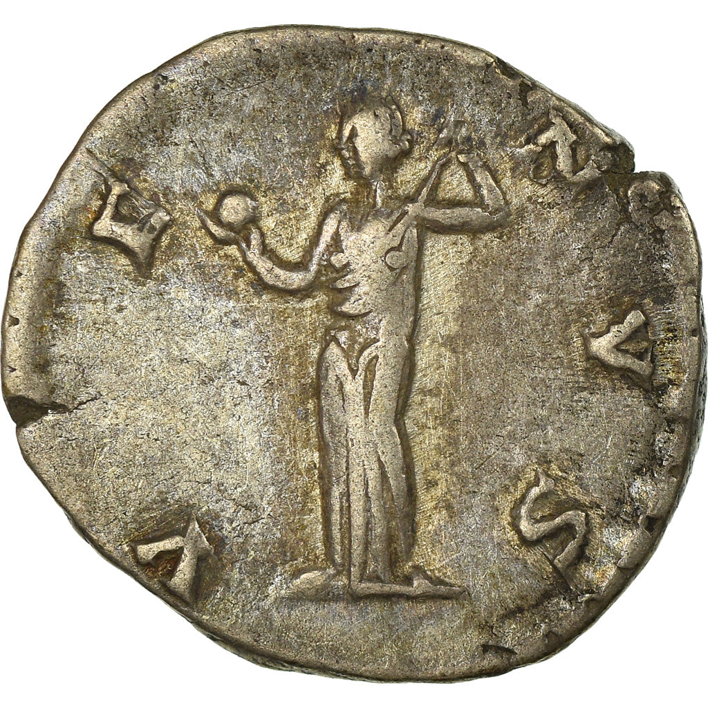 Münze, Crispina, Denarius, 180-182, Roma, SS+, Silber, Cohen:35, RIC:286a