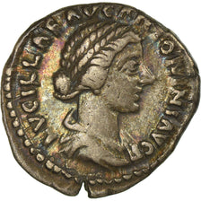 Coin, Lucilla, Denarius, 161-162, Roma, EF(40-45), Silver, RIC:788