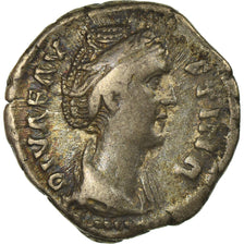 Coin, Faustina I, Denarius, 148, Roma, EF(40-45), Silver, RIC:358