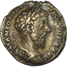 Coin, Marcus Aurelius, Denarius, 174, Roma, AU(50-53), Silver, RIC:306