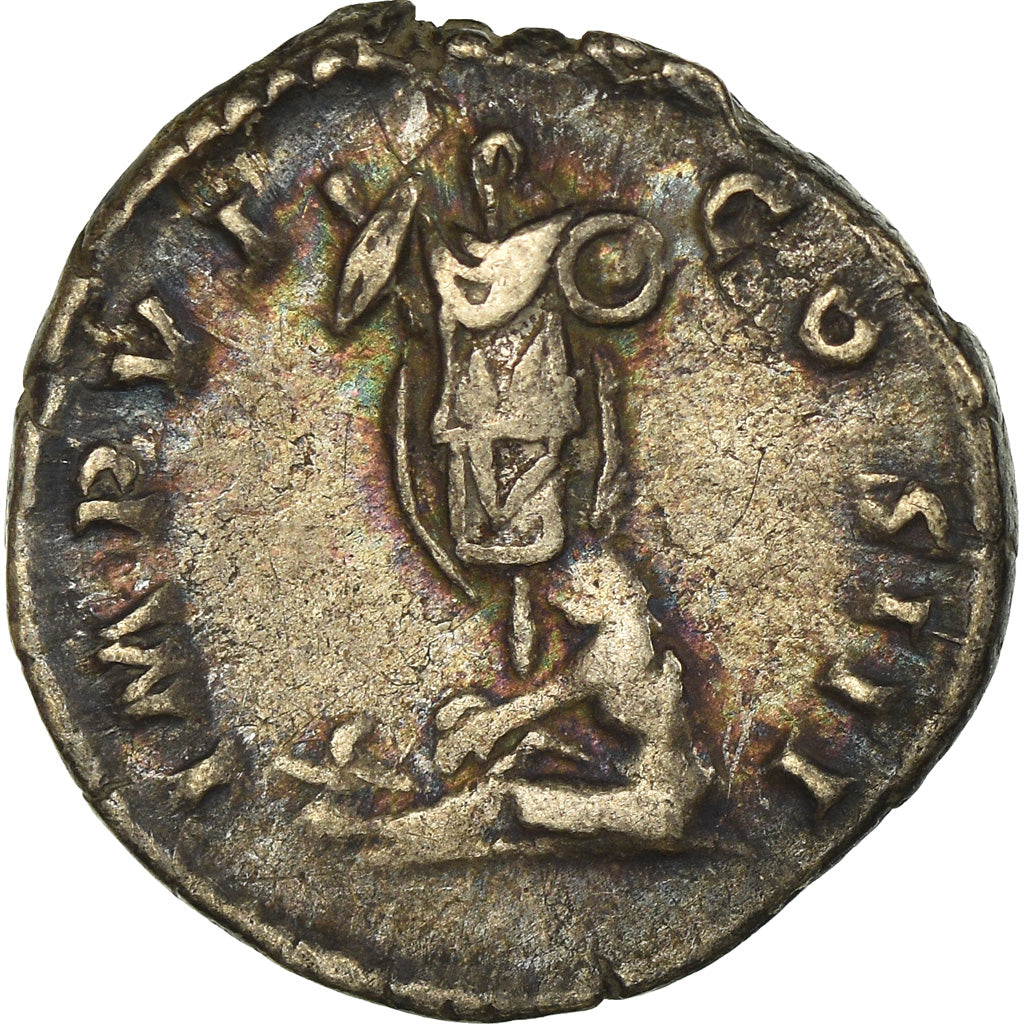 Coin, Marcus Aurelius, Denarius, 174, Roma, AU(50-53), Silver, RIC:306