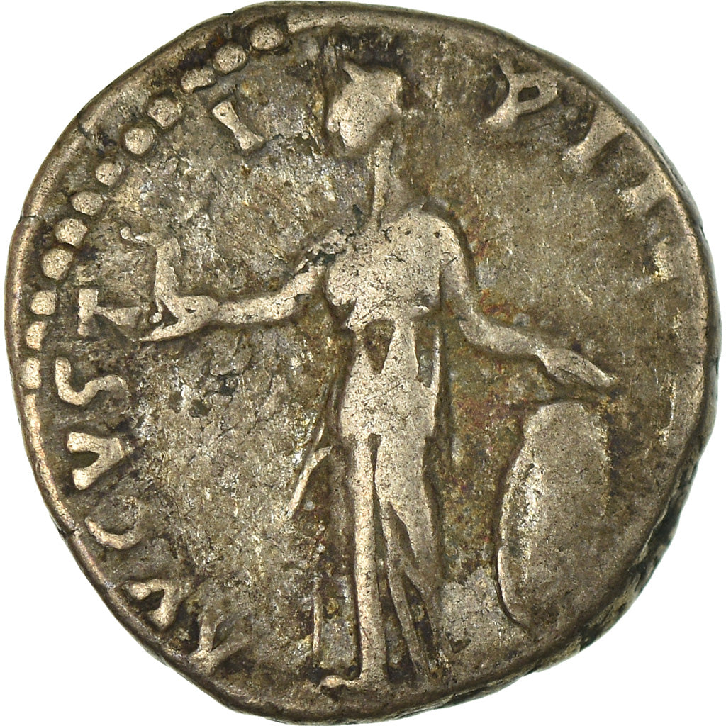 Munten, Faustina II, Denarius, 157-161, Roma, ZF, Zilver, RIC:495a
