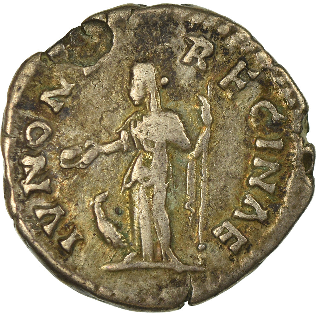 Munten, Faustina II, Denarius, 161-175, Roma, ZF, Zilver, RIC:696
