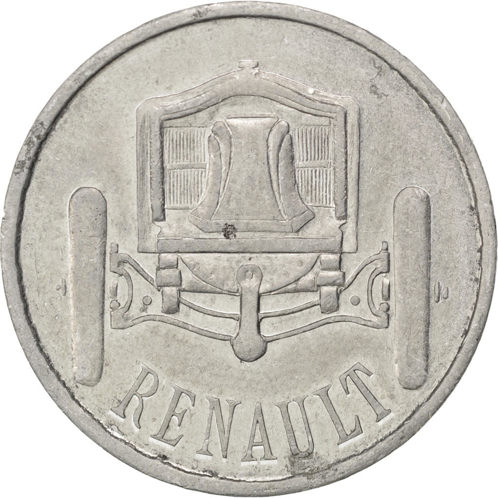 France, 10 Centimes, EF(40-45), Aluminium, Elie #45.2, 1.90
