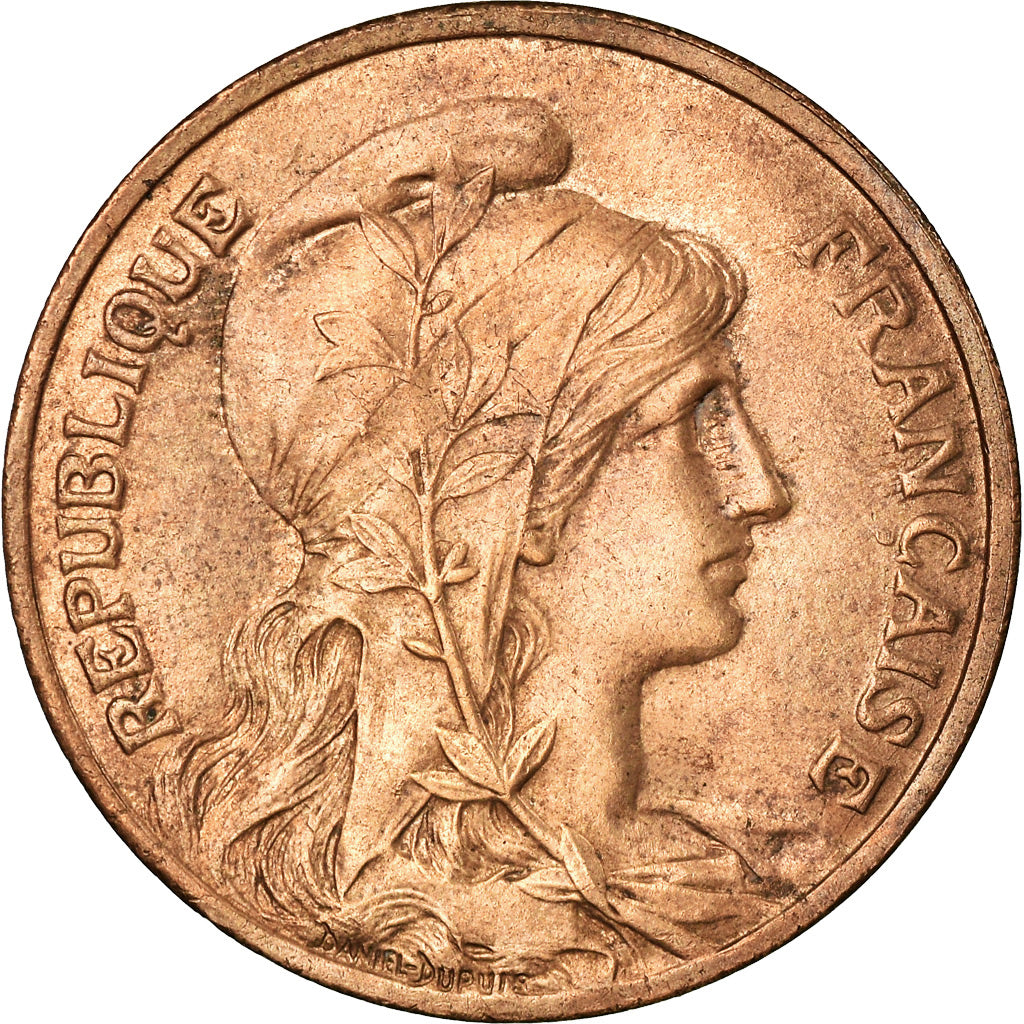 Moneta, Francja, Dupuis, 10 Centimes, 1913, Paris, AU(55-58), Bronze, KM:843