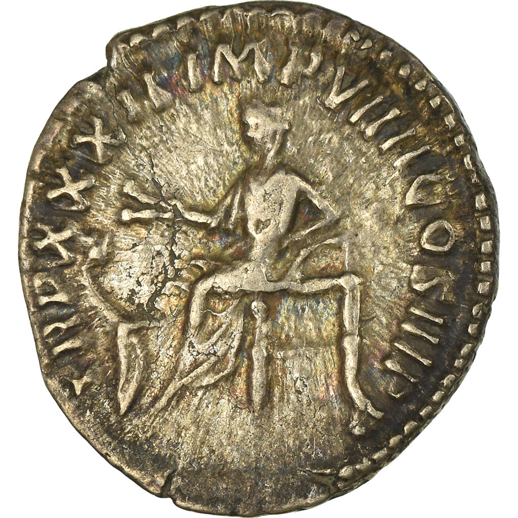 Coin, Marcus Aurelius, Denarius, 178, Roma, AU(50-53), Silver, RIC:385