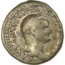 Coin, Vespasian, Denarius, 74, Rome, EF(40-45), Silver, RIC:703