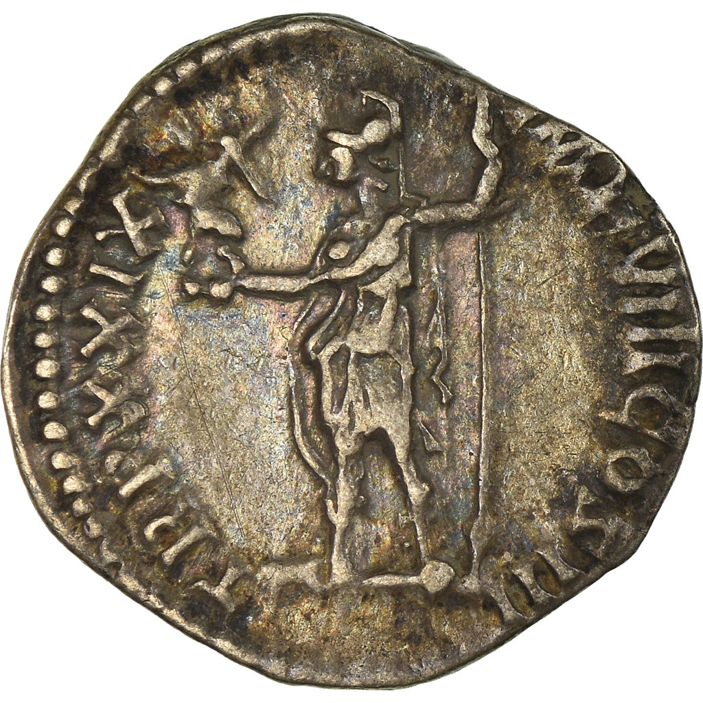 Coin, Marcus Aurelius, Denarius, 175, Roma, AU(55-58), Silver