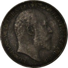 Coin, Great Britain, Edward VII, Farthing, 1910, EF(40-45), Bronze, KM:792
