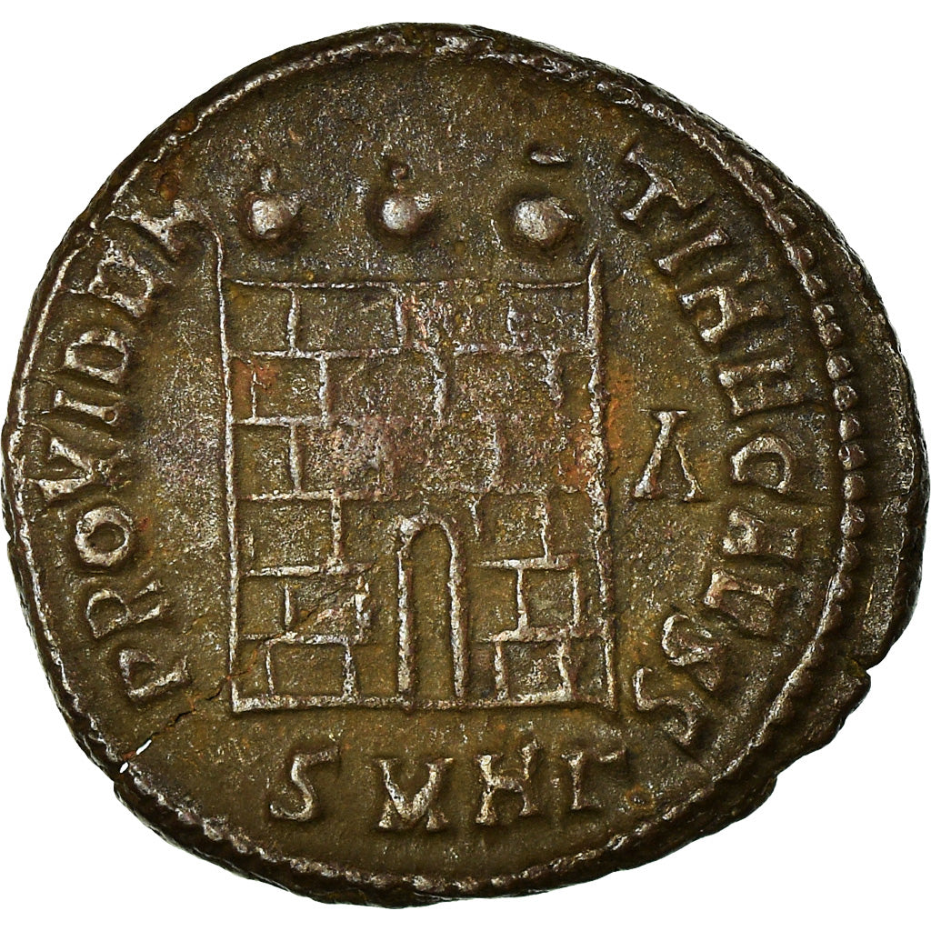 Moneta, Licinius II, Nummus, 318-320, Heraclea, AU(55-58), Bronze, RIC:49