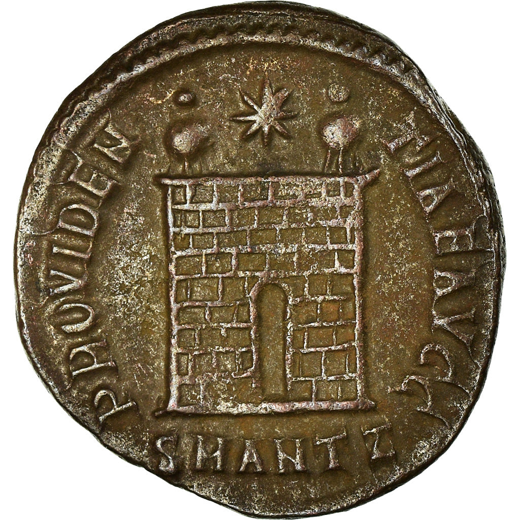 Coin, Constantine I, Nummus, 327-328, Antioch, EF(40-45), Copper, RIC:78