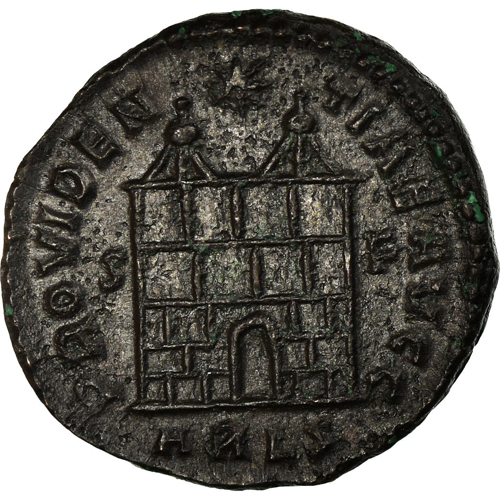 Coin, Constantine I, Nummus, 327-328, Arles, AU(50-53), Copper, RIC:309