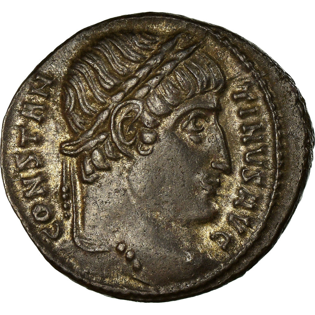 Coin, Constantine I, Nummus, 325-327, Arles, MS(60-62), Copper, RIC:286
