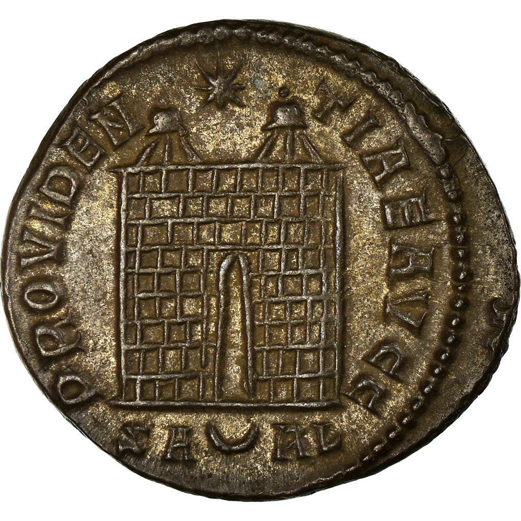 Coin, Constantine I, Nummus, 325-327, Arles, MS(60-62), Copper, RIC:286