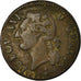Moneta, Francia, Louis XVI, 1/2 Sol ou 1/2 sou, 1/2 Sol, 1788, Metz, BB, Rame