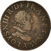 Monnaie, France, Louis XIII, Double tournois, buste juvénile, Double Tournois