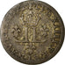 Moneda, Francia, Louis XIV, XV Deniers (pièce de), 15 Deniers, 1712, Metz, MBC