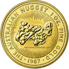 Coin, Australia, Elizabeth II, 100 Dollars, 1987, Perth, MS(65-70), Gold, KM:92