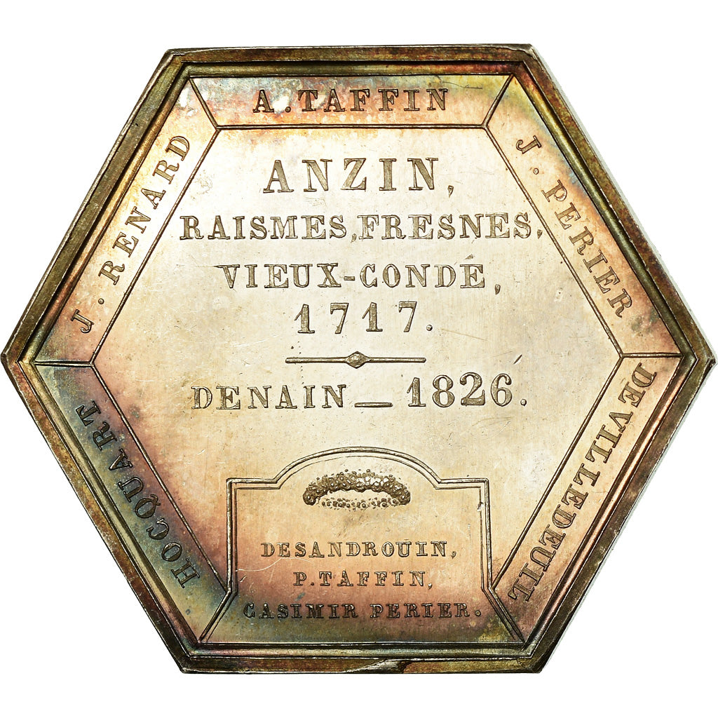 France, Token, Compagnie des Mines d'Anzin, Business & industry, 1835, Leveque