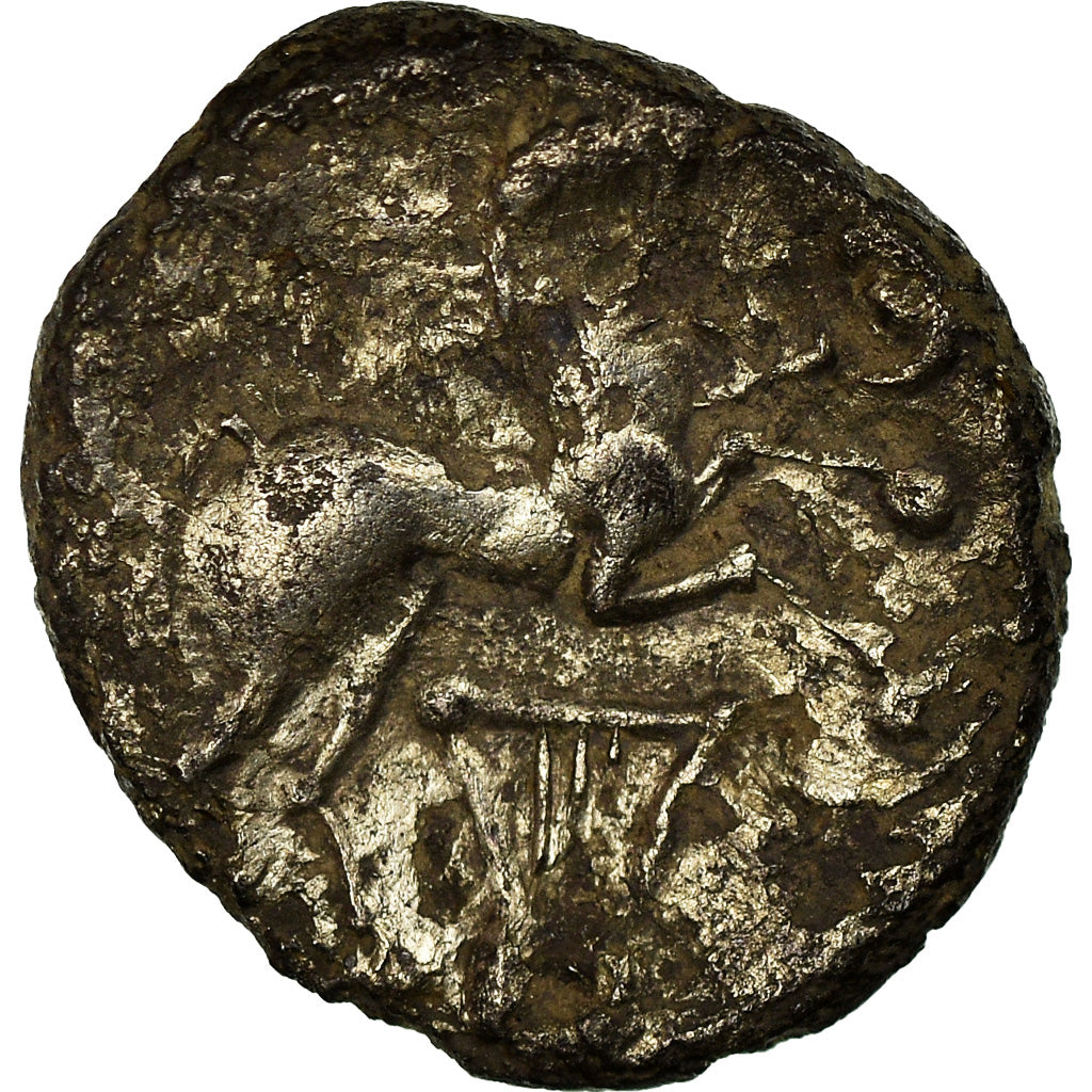 Coin, Aedui, Denarius, VF(30-35), Silver, Latour:4858