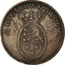 Coin, Denmark, Frederik VI, 2 Rigsbankskilling, 1818, EF(40-45), Copper, KM:689