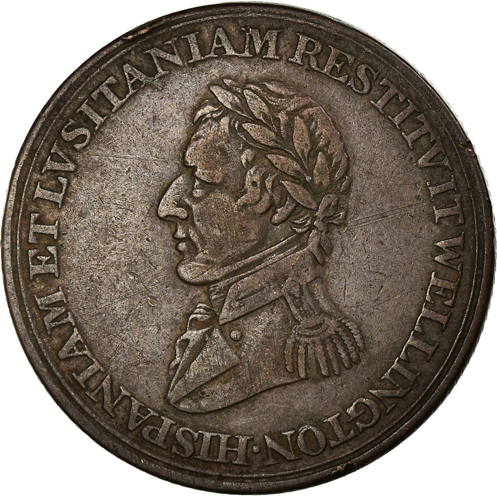 Reino Unido, Token, Grã-Bretanha, Wellington's victory at Salamanca, 1812