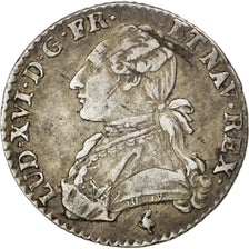 Monnaie, France, Louis XVI, 1/10 Écu, 12 Sols, 1/10 ECU, 1778, Paris, TTB