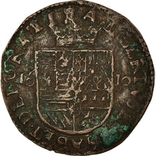 Coin, Spanish Netherlands, TOURNAI, Albert & Isabella, Liard, 12 Mites, 1610