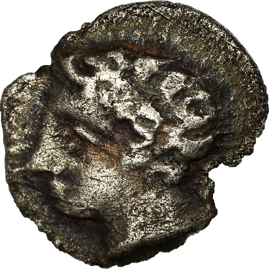 Münze, Massalia, Obol, 121-82 BC, Marseille, SS, Silber, SNG-Cop:723-8