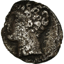 Münze, Massalia, Obol, 121-82 BC, Marseille, SS, Silber, SNG-Cop:723-8