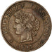 Coin, France, Cérès, Centime, 1893, Paris, AU(50-53), Bronze, KM:826.1