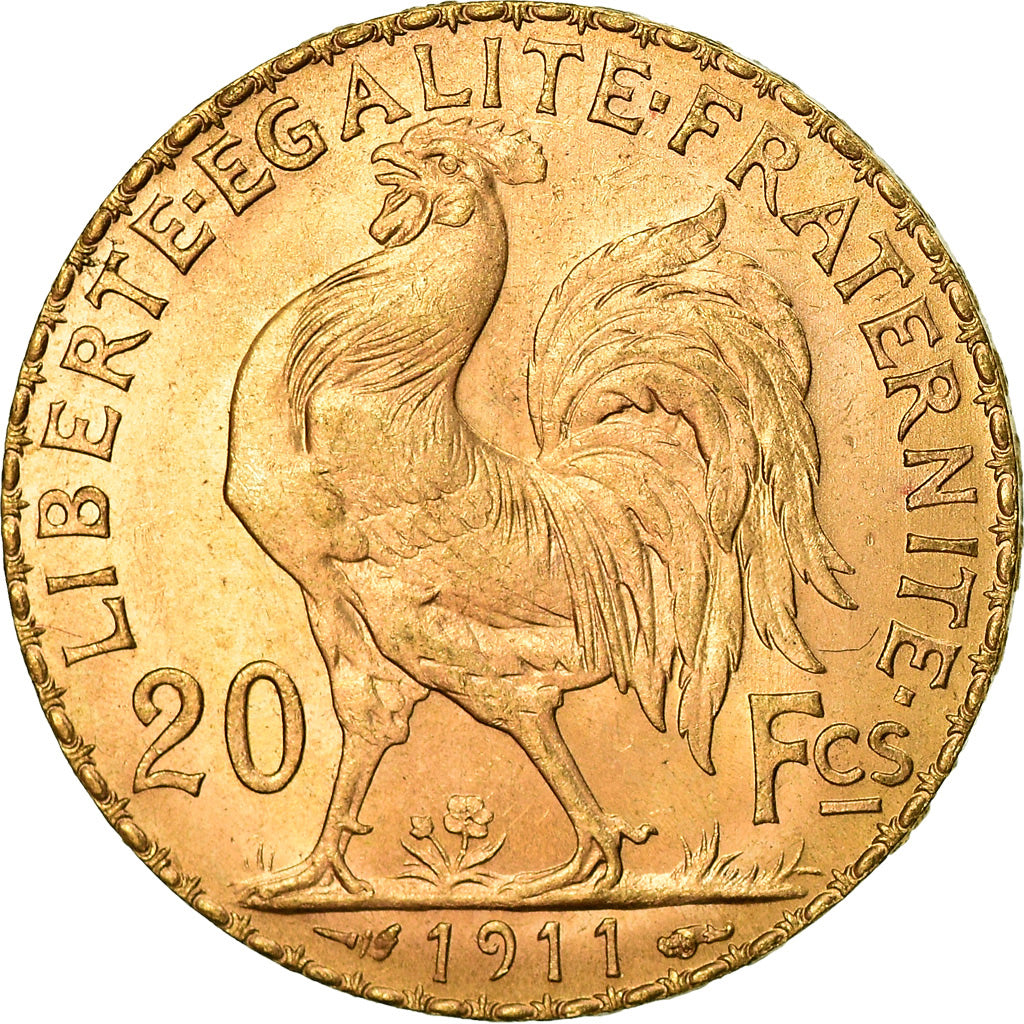 Monnaie, France, Marianne, 20 Francs, 1911, SUP+, Or, Gadoury:1064a, KM:857